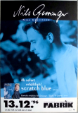GESSINGER, NILS - 1996 - Live In Concert - Scratch Blue Tour - Poster - Hamburg