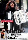 AUVRAY, LYDIE - 1994 - Plakat - Live in Concert - Poster - Hamburg