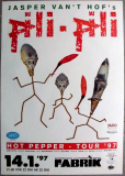 PILI PILI - 1997 - Plakat - In Concert - Hot Pepper Tour - Poster - Hamburg