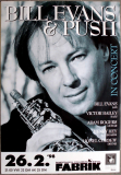 EVANS, BILL - 1998 - Live In Concert - ..and Push Tour - Poster - Hamburg - W3