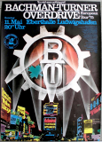 BACHMAN TURNER OVERDRIVE - 1975 - Concert - Thin Lizzy - Poster - Ludwigshafen A