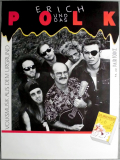 ERICH & DAS POLK - 1992 - Plakat - Volksmusik aus dem Untergrund - Poster