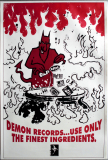 DEMON RECORDS - 199X - Plakat - Label Promotion - Poster