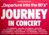 JOURNEY - 1980 - Plakat - In Concert - Departure in the 80's Tour - Poster
