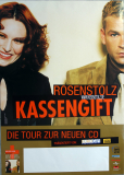 ROSENSTOLZ - 2000 - Live In Concert - Kassengift Tour - Poster