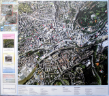 WUPPERTAL - 1999 - Plakat - Luftbild - Luftbildplan - Poster