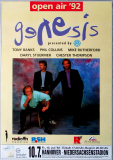 GENESIS - 1992 - In Concert - We can't Dance Tour - Poster - Hannover - A