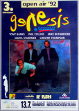 GENESIS - 1992 - Plakat - In Concert - We can't Dance Tour - Poster - Hannover - B