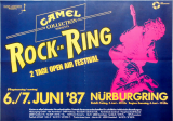 ROCK AM RING - 1987 - David Bowie - Eurythmics - Udo Lindenberg - UB40 - Poster