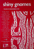 SHINY GNOMES - 1993 - Konzertplakat - In Concert - Innocence - Tourposter