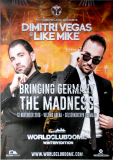 VEGAS, DIMITRI & LIKE MIKE - 2016 - Plakat - In Concert - Poster - Gelsenkirchen