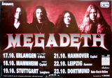 MEGADETH - 1997 - Plakat - In Concert - Cryptic Writings Tour - Poster