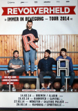 REVOLVERHELD - 2014 - Plakat - In Concert - Immer in Bewegung Tour - Poster