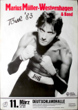 WESTERNHAGEN, MARIUS M�LLER - 1983 - Plakat - Herz....Tour - Poster - Berlin b