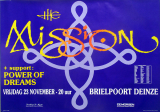 MISSION, THE - 1990 - In Concert - World Deliverance Tour - Poster - Deinze