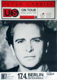 GABRIEL, PETER - GENESIS - 1992 - Plakat - In Concert - US Tour - Poster - Berlin
