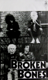 BROKEN BONES - 1990 - Plakat - Live In Concert Tour - Poster