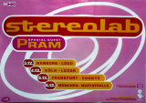 STEREOLAB - 1994 - Plakat - In Concert - Mars Audiac Quintet Tour - Poster