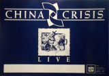 CHINA CRISIS - 1985 - Plakat - In Concert - Flaunt the Imperfection Tour - Poster