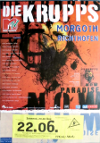 KRUPPS, DIE - 1997 - Plakat - In Concert - Paradise Now Tour - Poster - Krefeld
