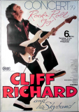 RICHARD, CLIFF - 1979 - Live In Concert - Rock n Roll Joy Tour - Poster - Dsseldorf