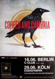 COHEED AND CAMBRIA - 2010 - In Concert - Year of the... Tour - Poster - Berlin