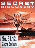 SECRET DISCOVERY - 1996 - In Concert - Question of Time Tour - Poster - Bochum