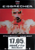 EISBRECHER - 2007 - Plakat - In Concert - Antkrper Tour - Poster - Bochum