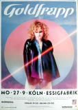 GOLDFRAPP - 2010 - Plakat - In Concert - Head First Tour - Poster - Kln