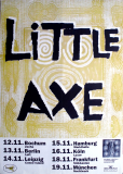 LITTLE AXE - 1996 - Plakat - In Concert - Slow Fuse Tour - Poster