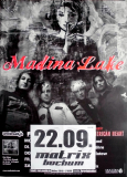 MADINA LAKE - 2006 - Concert - From Them Through Us... Tour - Poster - Bochum