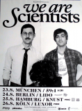WE ARE SCIENTISTS - 2010 - Plakat - In Concert - Barbara Tour - Poster
