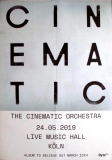 CINEMATIC - 2019 - Plakat - In Concert - To Believe Tour - Poster - Kln