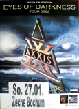 AXXIS - 2012 - Plakat - In Concert - Eyes of Dakness Tour - Poster - Bochum