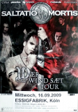 SALTATIO MORTIS - 2009 - Plakat - In Concert - Wer Wind Saet Tour - Poster - Kln