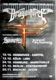 DRAGONFORCE - 2012 - Plakat - In Concert - Power Within World Tour - Poster