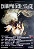 KILLSWITCH ENGAGE - 2013 - Plakat - In Concert - Disarm the... Tour - Poster