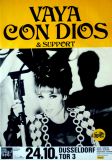 VAYA CON DIOS - 1990 - Live In Concert - Night Owls Tour - Poster - D�sseldorf
