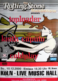 ROLLING STONE - 2000 - Coldplay - Keith Caputo - Toploader - Poster - Kln