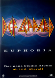 DEF LEPPARD - 1999 - Promotion Plakat - Euphoria - Poster