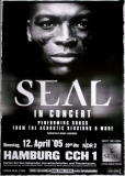 SEAL - ADAMSKI - 2005 - Live In Concert Tour - Poster - Hamburg