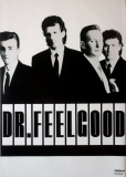 DR FEELGOOD - 1987 - Plakat - In Concert - Brilleaux Tour - Poster