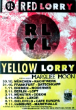 RED LORRY YELLOW LORRY - 1989 - Plakat - Marquee Moon - Blow Tour - Poster