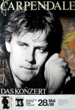 CARPENDALE, HOWARD - 1990 - Plakat - Live In Concert Tour - Poster - Essen