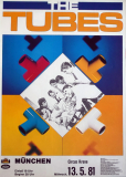 TUBES, THE - 1981 - In Concert - Completion Backward Tour - Poster - Mnchen - B