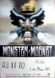 MONSTER MAGNET - 2010 - Plakat - In Concert - Mastermind Tour - Poster - K�ln