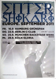 ENTER SHIKARI - 2011 - Plakat - In Concert - European Tour - Poster