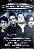 FILTER - 2011 - Plakat - In Concert - Trouble with Angels Tour - Poster - B