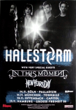 HALESTORM - 2019 - Plakat - In Concert - In this Moment - Vicious Tour - Poster