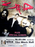 STAIND - 2006 - Plakat - In Concert - Chapter V Tour - Poster - Kln